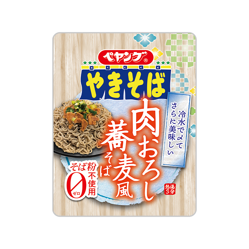 ペヤング 肉おろし蕎麦風