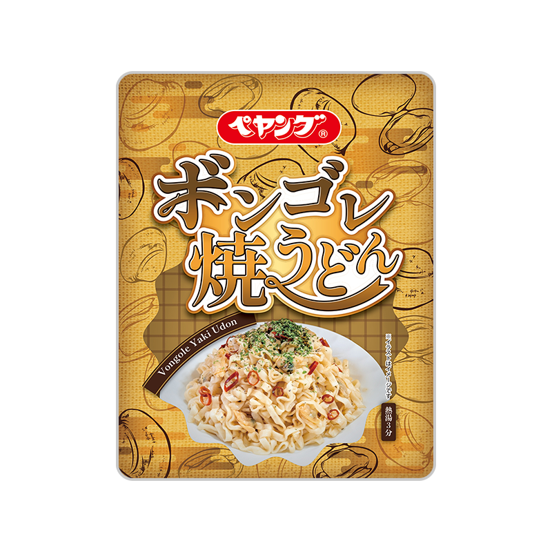 ペヤング ボンゴレ焼うどん